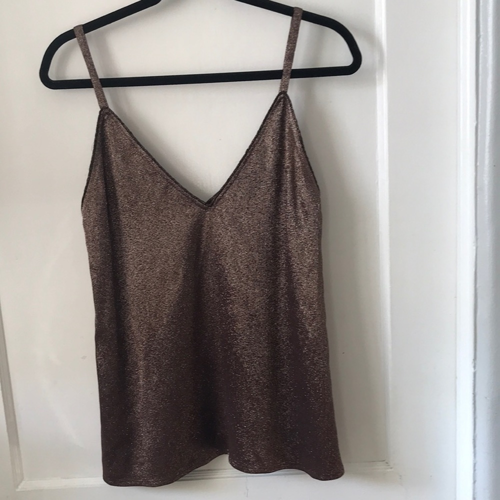 NWT Vintage Krizia metallic camisole